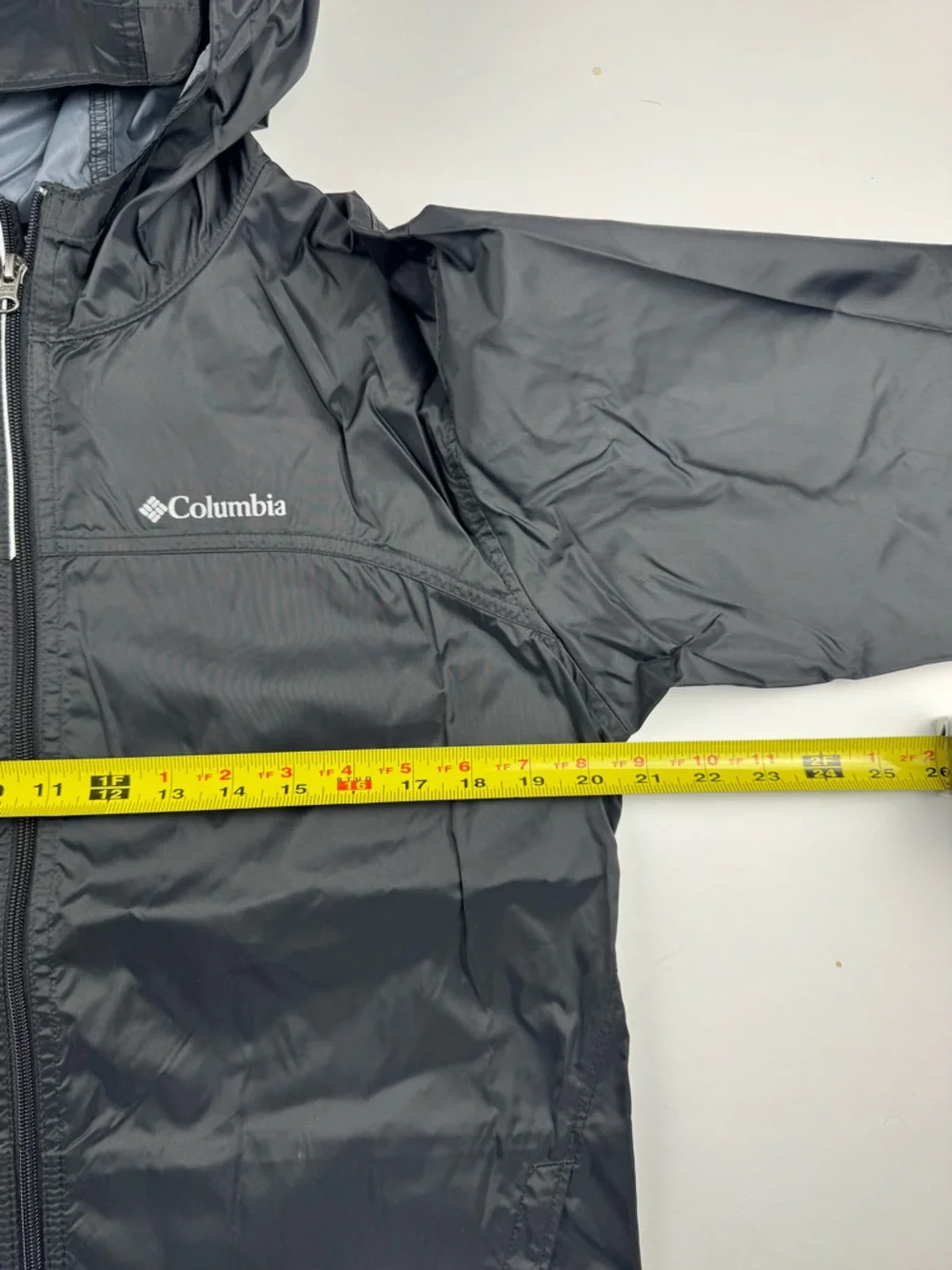 Columbia Black Kids' Hooded Windbreaker Jacket